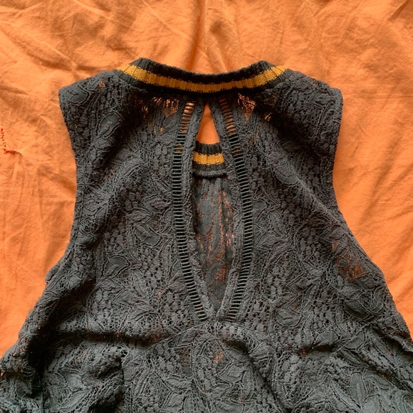 Free People Lace Top - Picture 2 of 3